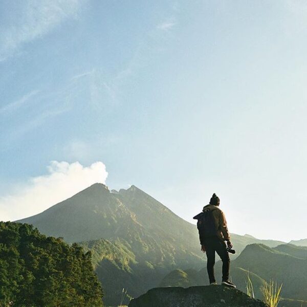 #explorejogja photo today by  taken at Kaliadem, Merapi....