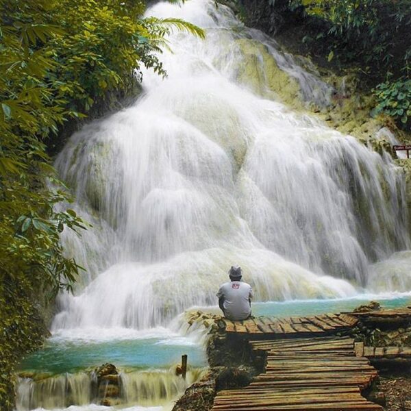 #explorejogja photo today by  taken at Air Terjun Gedad, Gunungkidul....
