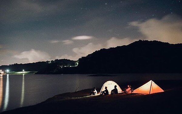 #explorejogja photo today by  taken at Waduk Sermo, Kulon Progo....