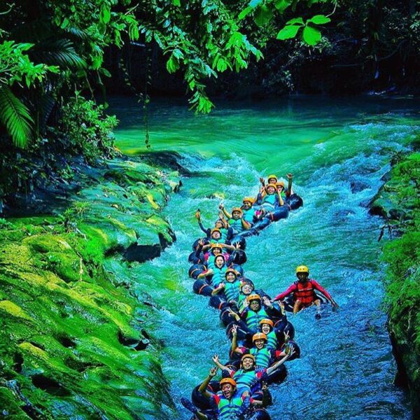 #explorejogja photo today by  taken at Girli Karst Tubing, Sedayu, Bantul....