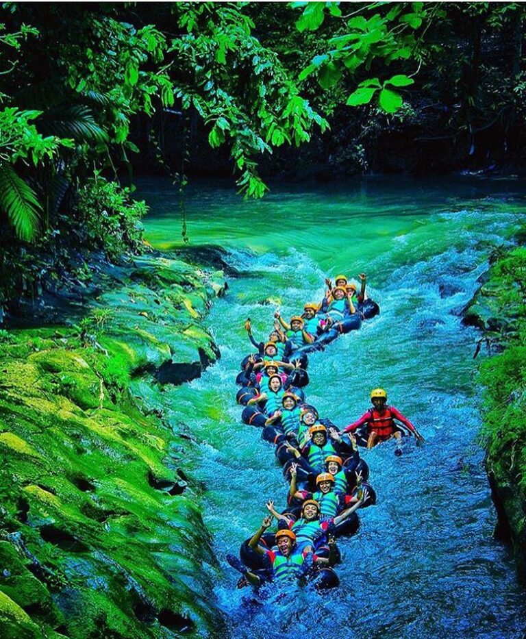 #explorejogja photo today by  taken at Girli Karst Tubing, Sedayu, Bantul....