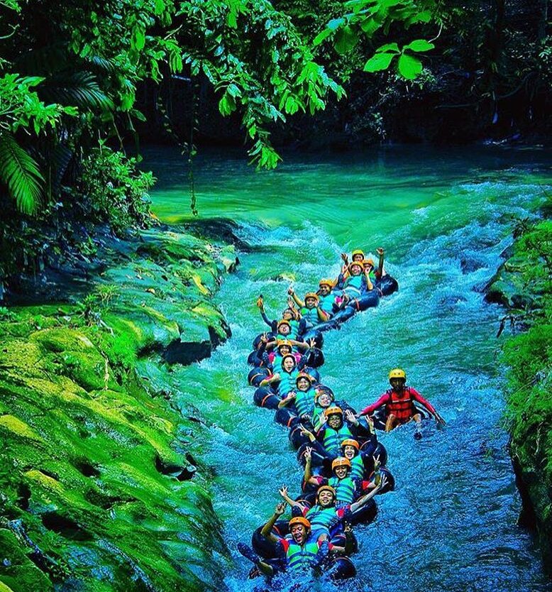 #explorejogja photo today by  taken at Girli Karst Tubing, Sedayu, Bantul....