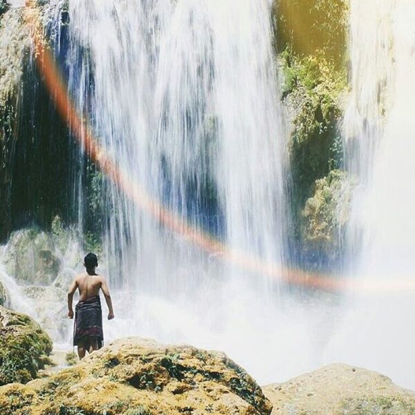 #explorejogja photo today by  taken at Air Terjun Kembang Soka, Kulon Progo....