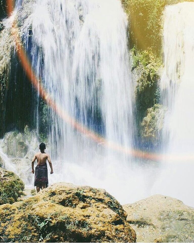 #explorejogja photo today by  taken at Air Terjun Kembang Soka, Kulon Progo....