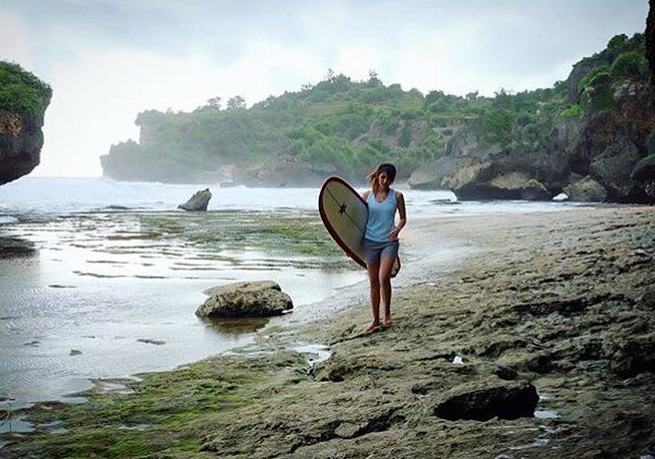 #explorejogja photo today by  taken at Pantai Kukup, Gunungkidul....