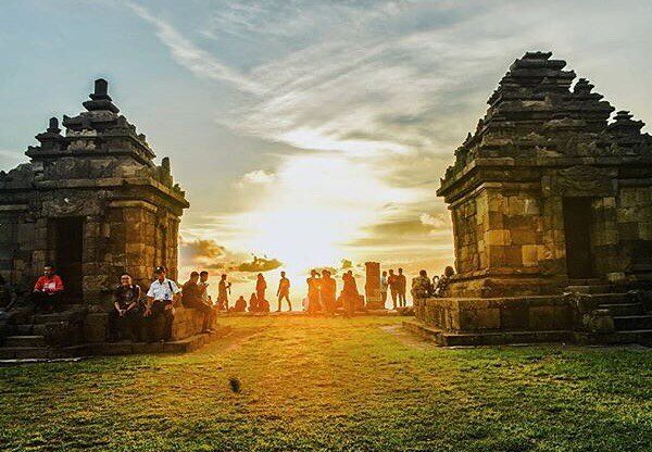 #explorejogja photo today by  taken at Candi Ijo, Sambirejo, Prambanan....