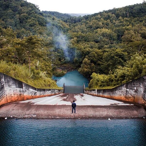 Good morning  #explorejogja photo today by  taken at Waduk Sermo, Kulon Progo....