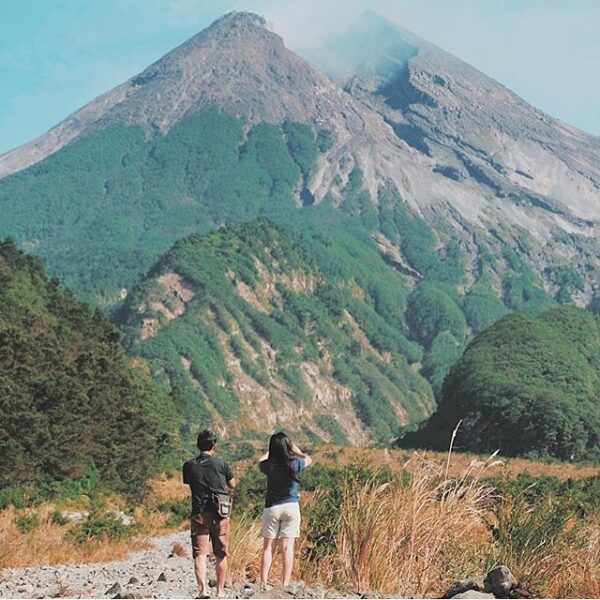#explorejogja photo today by  taken at Kaliadem, Merapi....