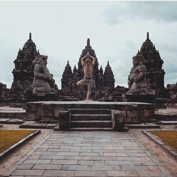 #explorejogja photo today by  taken at Candi Sewu, Kalasan, Sleman....