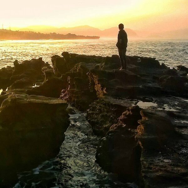 #exploresukabumi photo by  taken at Pantai Karang Hawu, #Palabuhanratu...