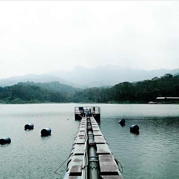 #explorejogja photo today by  taken at Waduk Sermo, Kulon Progo....