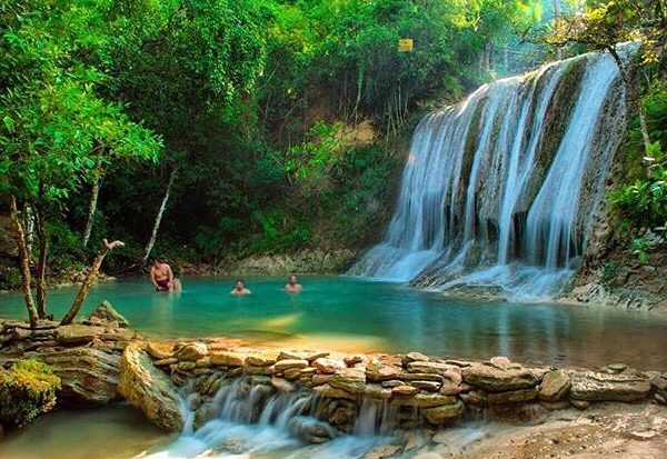 #explorejogja photo today by  taken at Curug Pulosari, Pajangan, Bantul....