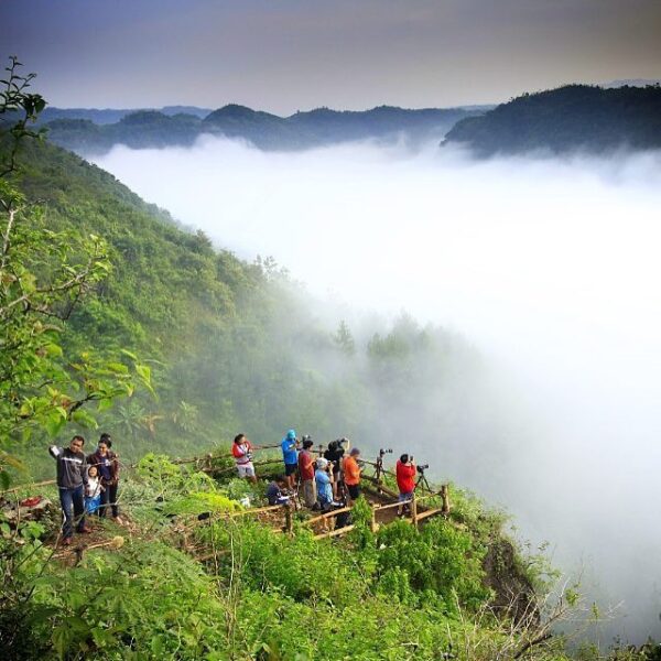 #explorejogja photo today by  taken at Puncak Panguk, Dlingo, Bantul....