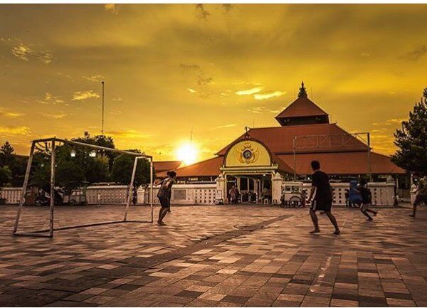 #explorejogja photo today by  taken at Masjid Gede Kauman, around Keraton....