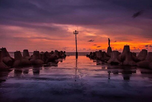#explorejogja photo today by  taken at Pantai Glagah, Kulon Progo....