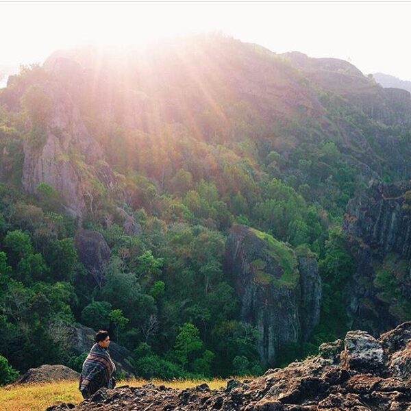 #explorejogja photo today by  taken at Gn.Api Purba, Nglanggeran, Gunungkidul....