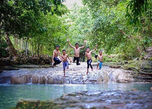 #explorejogja photo today by  taken at Air Terjun Lepo, Dlingo, Bantul....