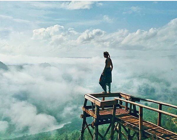 #explorejogja photo today by  taken at Bukit Panguk Kediwung, Dlingo, Bantul....