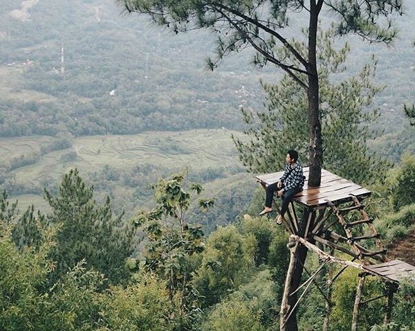 #explorejogja photo today by  taken at Bukit Becici, Bantul....