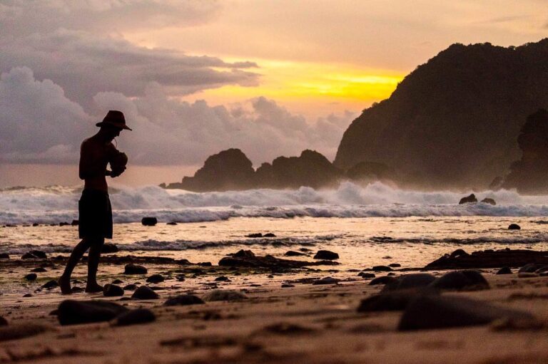 Bias keemasan telah mewarnai Pasir Putih Pantai Malikan (Papuma) di kabupaten Je...