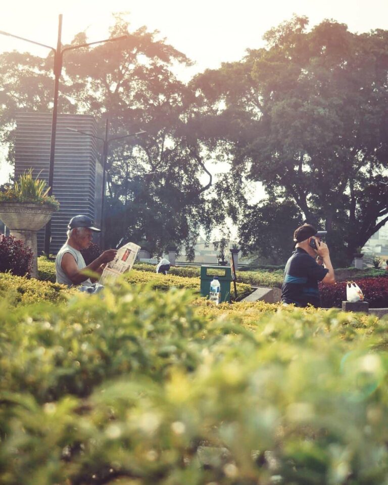 Alun-alun Bandung is your place to enjoy the sunny afternoon in the middle of Ba...