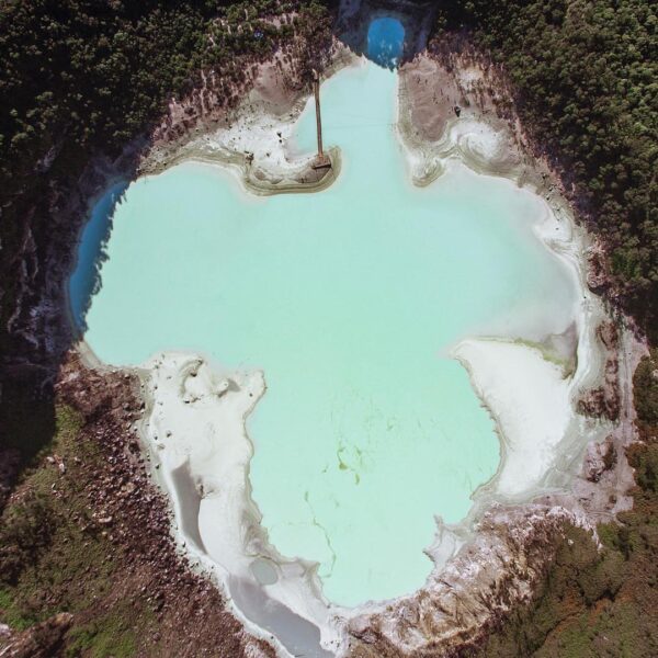 Birdview of Kawah Putih reminding us the stunning nature phenomenon in Bandung.
...