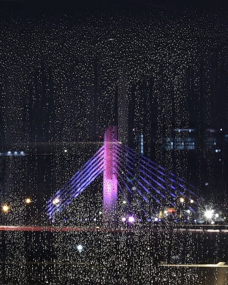Cinematic look of Pasupati Bridge on Bandung rainy night. Captured by  .
#explor...