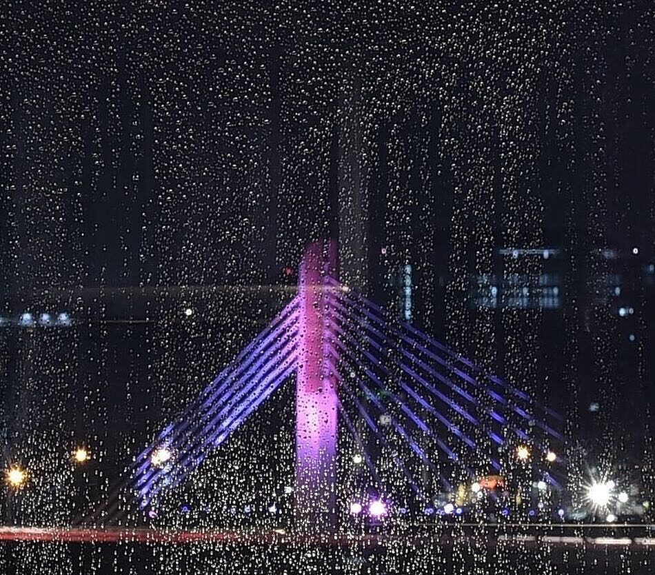 Cinematic look of Pasupati Bridge on Bandung rainy night. Captured by  .
#explor...