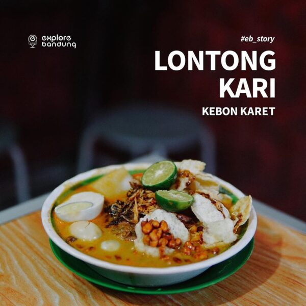 Lontong Kari, kuliner khas Parahyangan ini tersebar di setiap sudut kota dan sel...