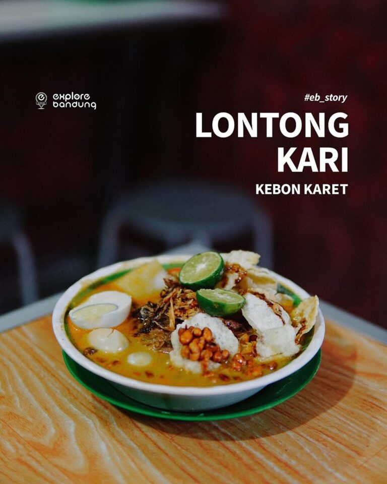 Lontong Kari, kuliner khas Parahyangan ini tersebar di setiap sudut kota dan sel...