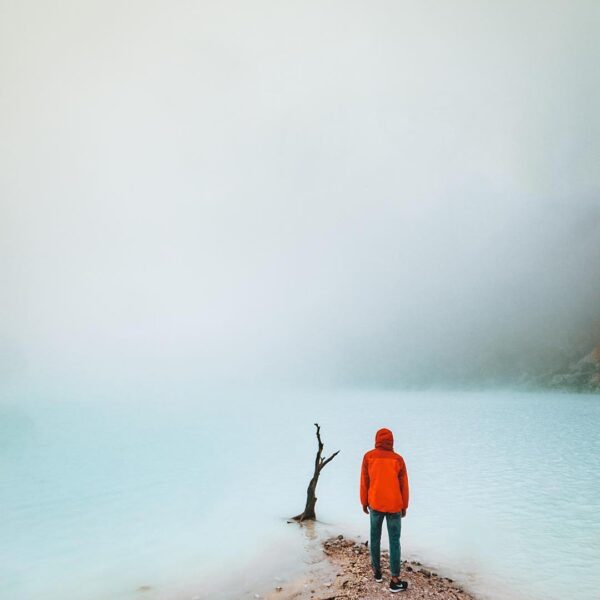 Serene view of Kawah Putih taken by  #explorebandung...
