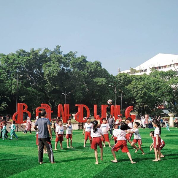 Something to cheer up your last days of 2018.
-
Alun-alun Kota Bandung captured ...