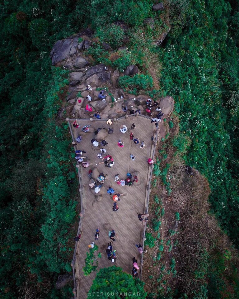 Tebing Keraton captured from above by  So, tell us what exciting thing have you ...