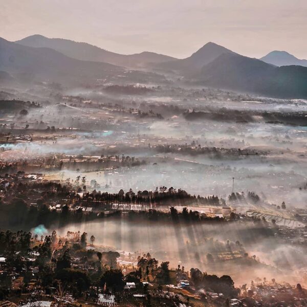 The almost-surreal scenery of Lembang, taken from the top of Gunung Putri.
-
Cap...