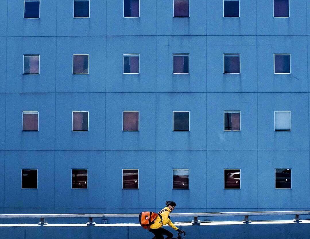The gem is there for those who are willing to roam the city. A cyclist captured ...
