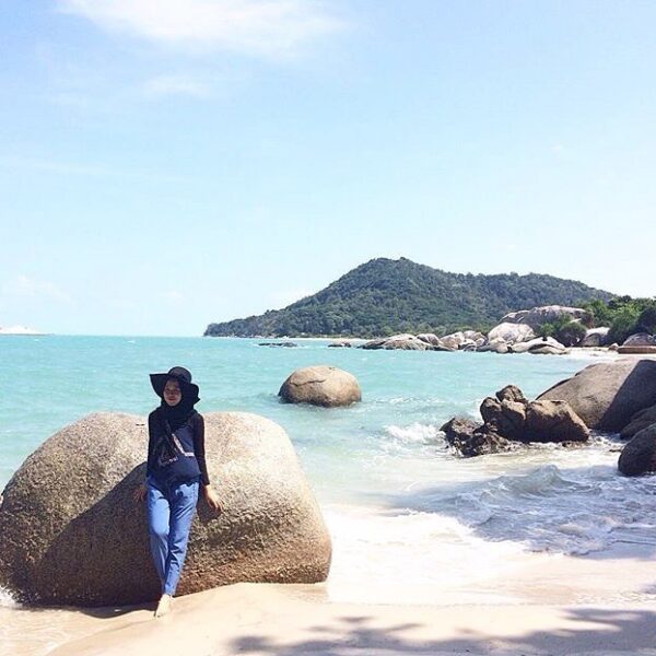 Location : Pantai Tanjung Berikat, Batu Beriga, Kabupaten Bangka Tengah, Bangka ...