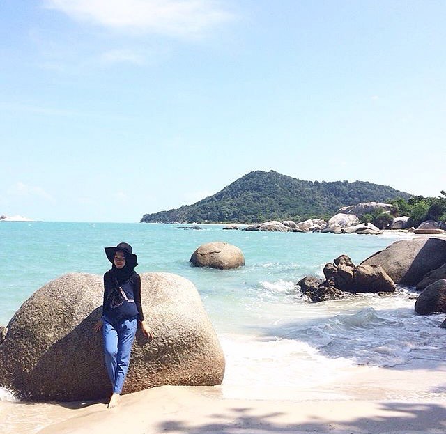 Location : Pantai Tanjung Berikat, Batu Beriga, Kabupaten Bangka Tengah, Bangka ...