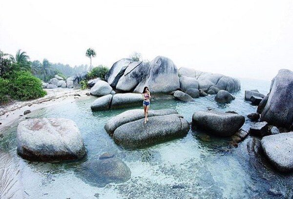 Location : Pantai Tanjung Siangau, Desa Limau, Kecamatan Parittiga, Jebus, Kabup...