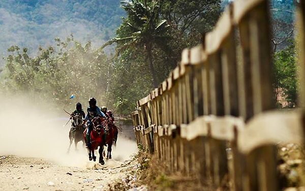 "Pacoa Jara" Horse Racing.

#explorebima Photo today by Mr. Awaluddin Tahir, tak...