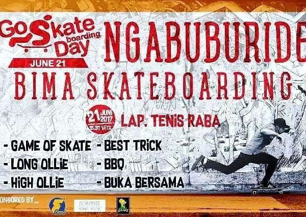 #ebevent 
Dalam Rangka Memperingati Hari SkateBoard Sedunia, Bima Skate Boarding...