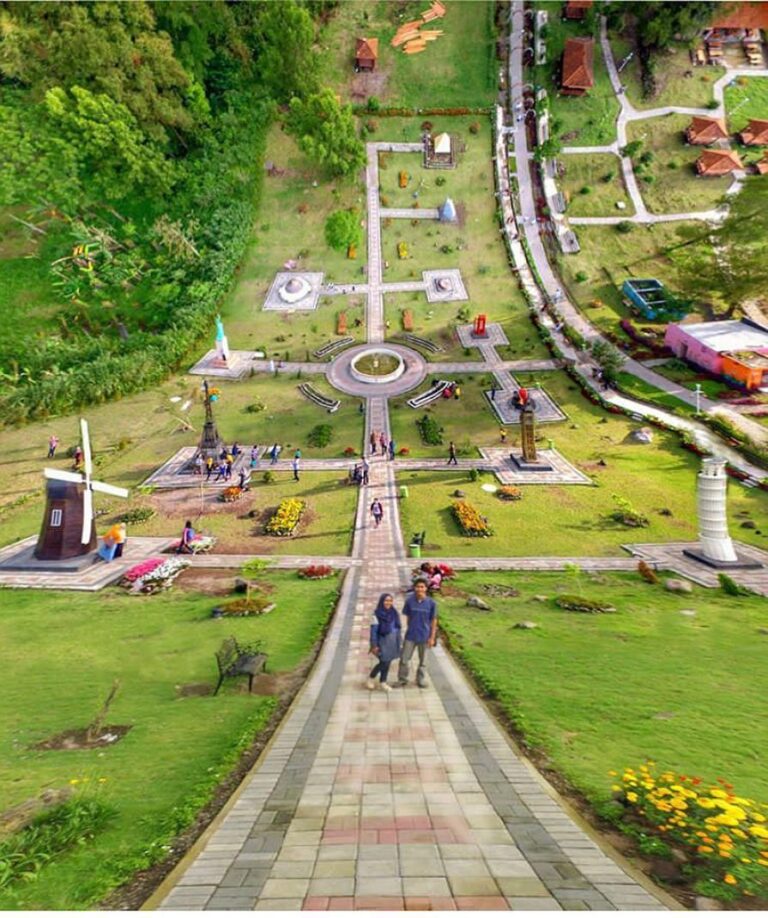 Creative editing by  covering Merapi Park, Sleman....