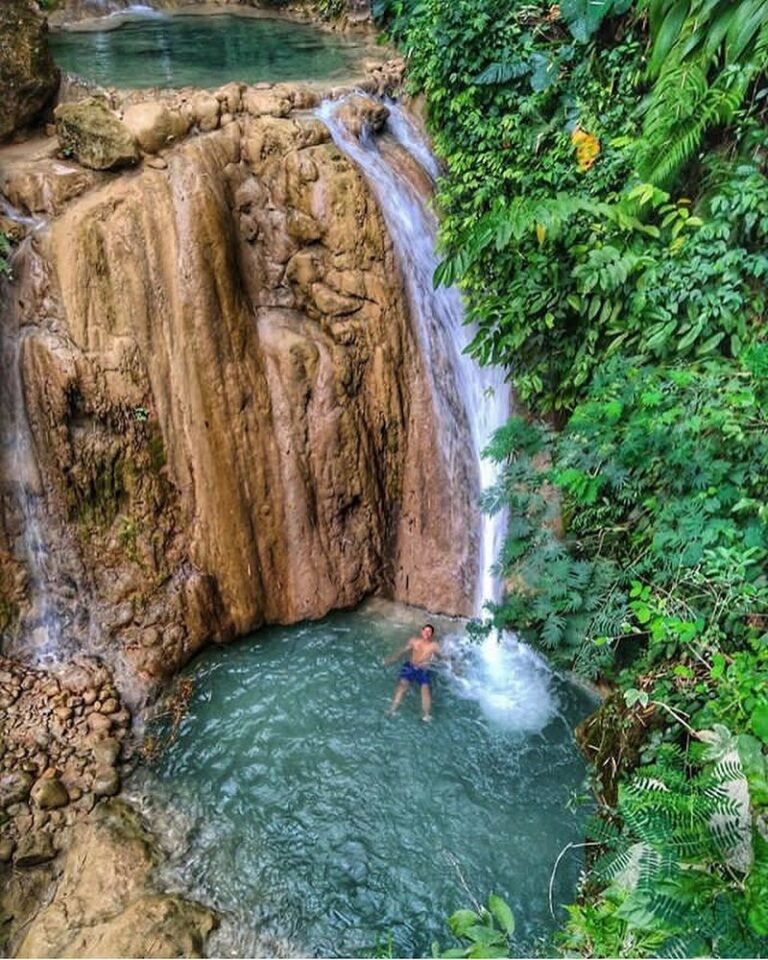 Lebaran udah, yuk Liburan  #explorejogja photo today by  taken at Air Terjun Ked...