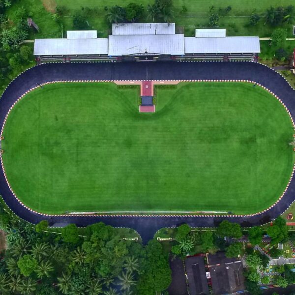 Bird eye view taken at Lap. Secapa Polri lensed by  #exploresukabumi...
