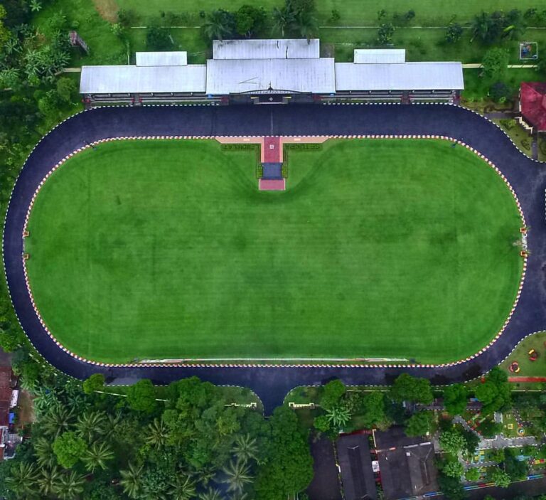 Bird eye view taken at Lap. Secapa Polri lensed by  #exploresukabumi...