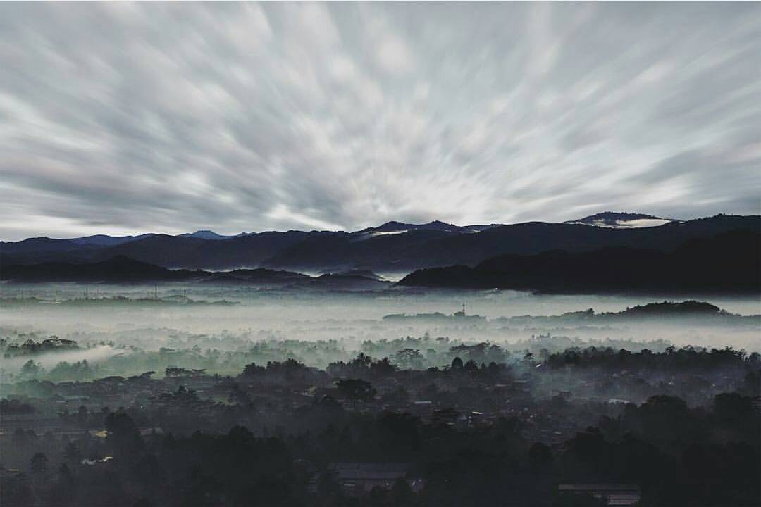 Dramatically stunning, agree?
#exploresukabumi photo by  taken at Gunung Sunda, ...