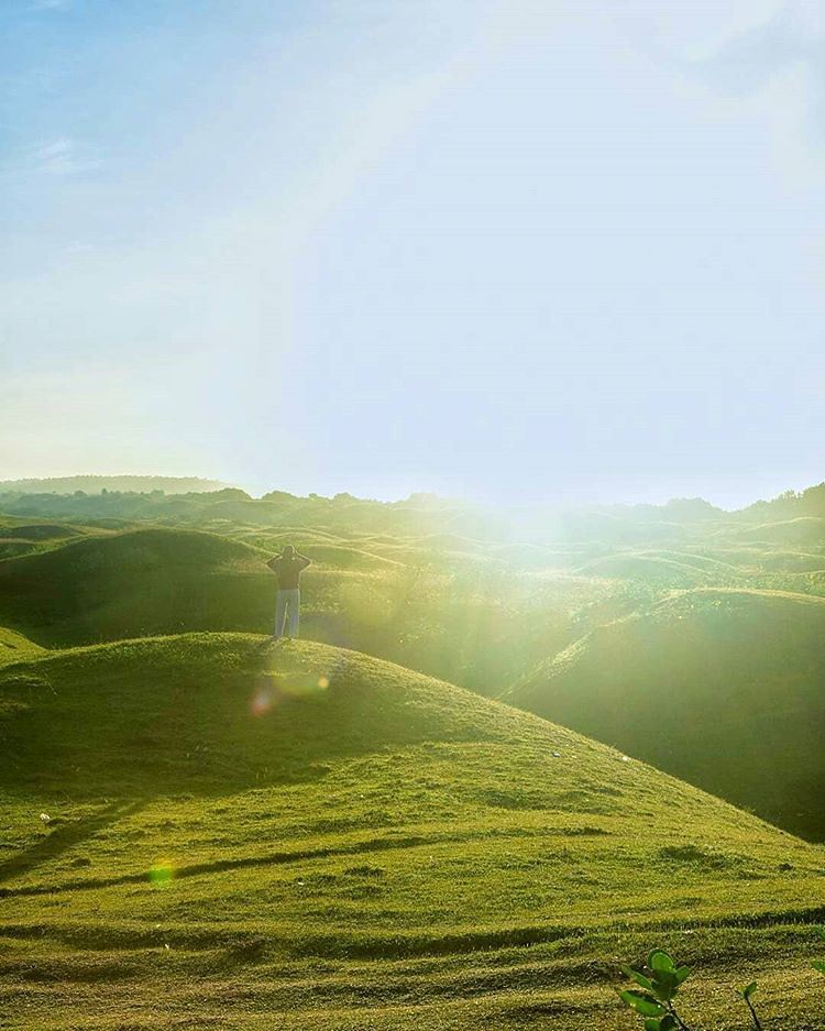 Happy Monday! Dont forget to be awsome! Photo by  taken at Bukit Teletubis, Ujun...