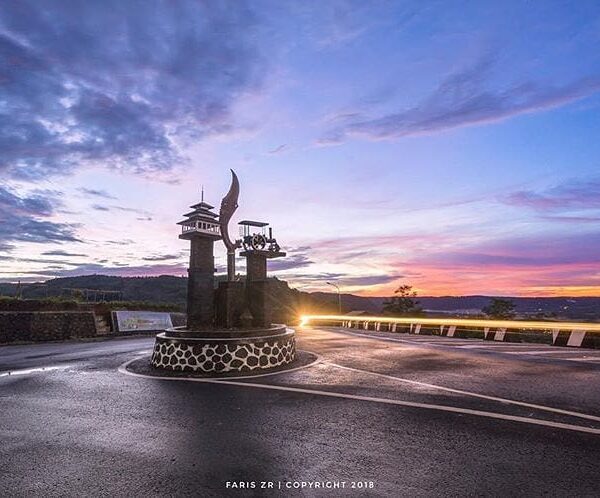 Have you seen this monument before? Puncak Dharma Monument nicely captured by  #...