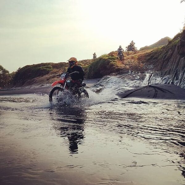 How was your weekend? 
 shared his amazing bike adventure at Karang Bolong, Sura...