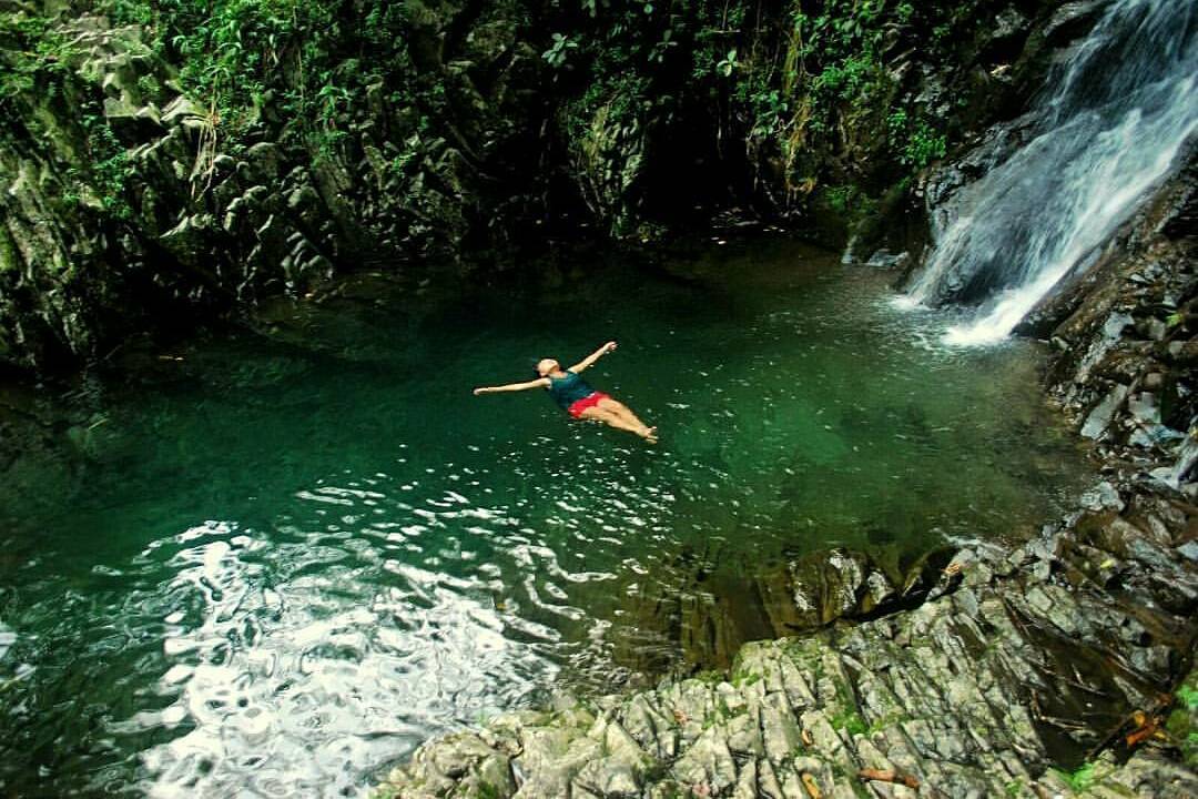 Kinda bored with beach for weekend getaway? Go try to float at Curug Citaman lik...