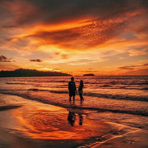 Let the sun and the sea set you free! -
Photo by  taken at Pantai Palangpang, #C...